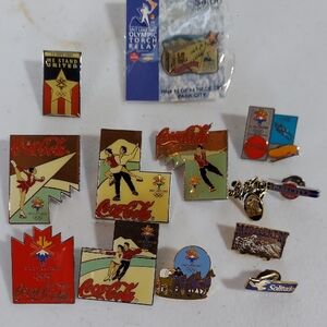 Enamel Pins Salt Lake City 2002 Winter Olympics Figure Skating Inv 484